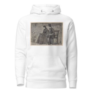 On the bench by Francis Arthur Fraser Hoodie