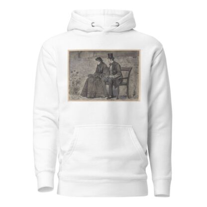 On the bench by Francis Arthur Fraser Hoodie