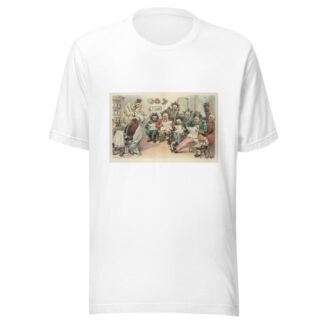 Who’s first, gents by John Samuel Pughe T-Shirt