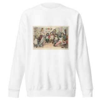Who’s first, gents by John Samuel Pughe Sweatshirt