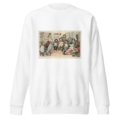Who’s first, gents by John Samuel Pughe Sweatshirt