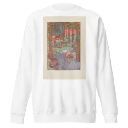 Darkness fell on the eyes of Hyacinthus by Helen Stratton Sweatshirt