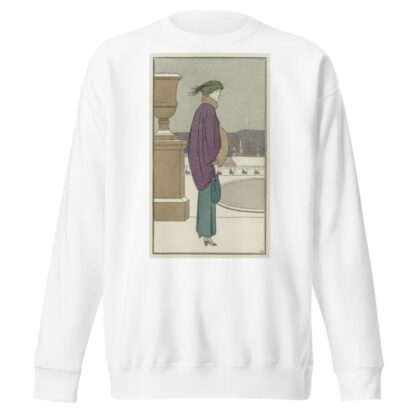 Manteau de velours violet by Anonymous Sweatshirt