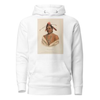 Mar-Ko-Me-Te, A Menomene Brave by Charles Bird King Hoodie