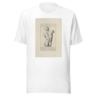 Anatomy improv’d and illustrated with regard to the uses thereof in designing Pl.12 by Michael van der Gucht T-Shirt
