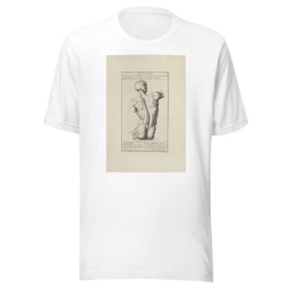 Anatomy improv’d and illustrated with regard to the uses thereof in designing Pl.12 by Michael van der Gucht T-Shirt