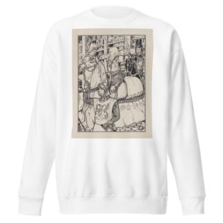 Koning Lear en Cordelia gevangen by Jacob Pieter van den Bosch Sweatshirt