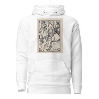 Koning Lear en Cordelia gevangen by Jacob Pieter van den Bosch Hoodie