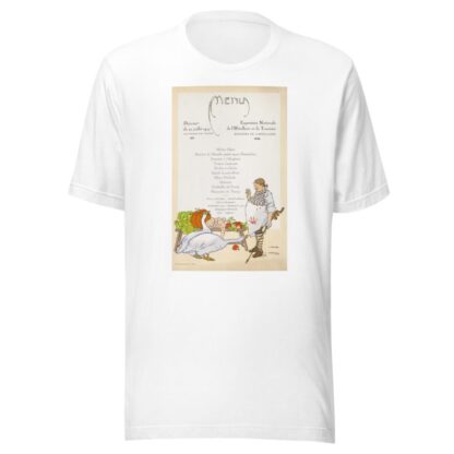 Exposition Nationale de l’Hôtellerie et du Tourisme – Déjeuner du 22 juillet 1927 by Pierre Roger Claudin T-Shirt