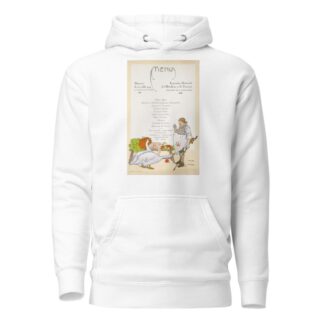 Exposition Nationale de l’Hôtellerie et du Tourisme – Déjeuner du 22 juillet 1927 by Pierre Roger Claudin Hoodie