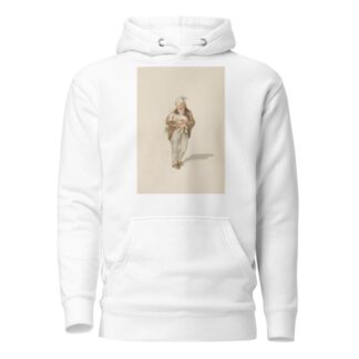 Knabe mit weissem Kaninchen by Gottfried Mind Hoodie