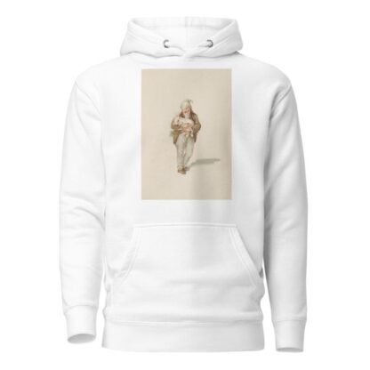 Knabe mit weissem Kaninchen by Gottfried Mind Hoodie