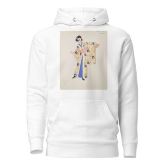 The Mikado: Chorus #2 Miss Russell by Maxine Borowsky Hoodie