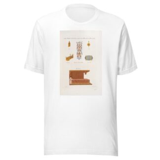 Autres meubles du XVe. siècle, extraits de divers manuscrits de la bib. du roi. by Nicolas Xavier Willemin T-Shirt