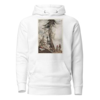 The Fir-tree and the Bramble by Arthur Rackham Hoodie