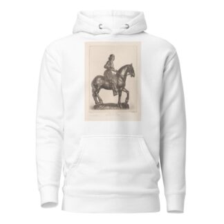 Saint George on horseback by Henri-Charles Guérard Hoodie