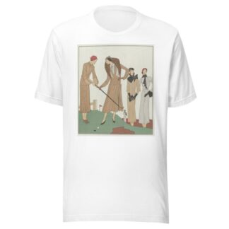 Art – Goût – Beauté, Feuillets de l’ élégance féminine, Novembre 1931, No. 135, 12e Année, p. 18 by Anonymous T-Shirt