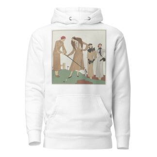 Art – Goût – Beauté, Feuillets de l’ élégance féminine, Novembre 1931, No. 135, 12e Année, p. 18 by Anonymous Hoodie