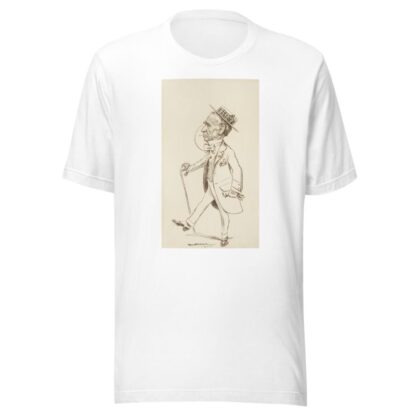 Portrait of a man with a monocle. by William Henry Walker T-Shirt