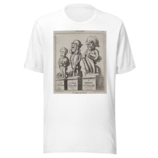 Statues of the future by Honoré Daumier T-Shirt