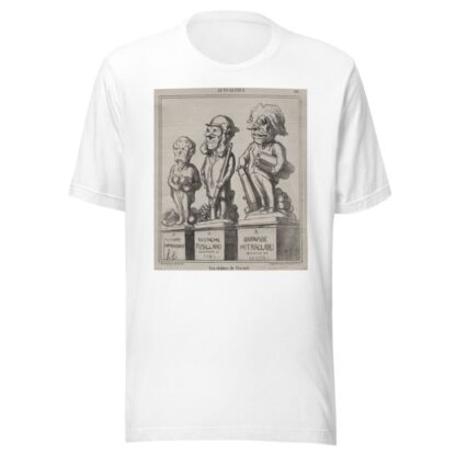 Statues of the future by Honoré Daumier T-Shirt