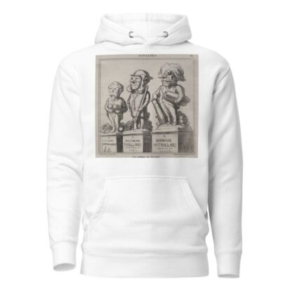 Statues of the future by Honoré Daumier Hoodie