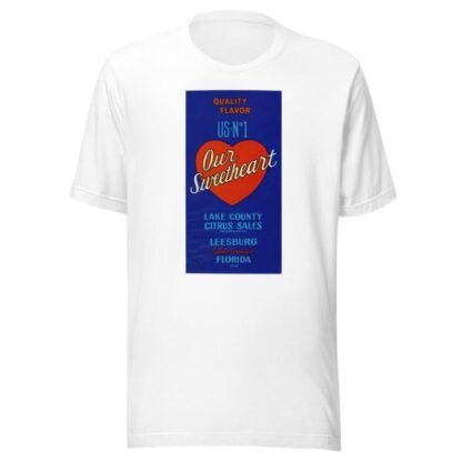 Our Sweetheart – Blue Label Citrus Label by Anonymous T-Shirt