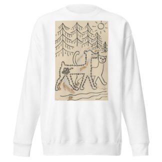 I Had a Dog and a Cat Pl 37 by Josef Čapek Sweatshirt