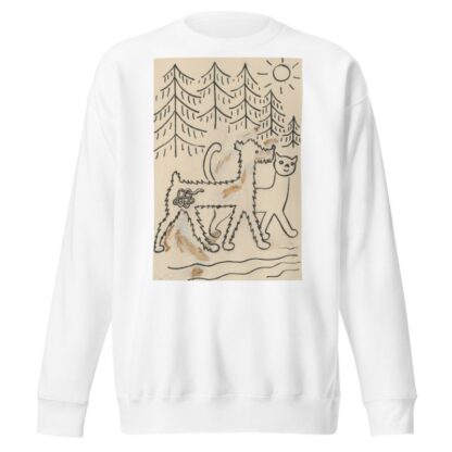 I Had a Dog and a Cat Pl 37 by Josef Čapek Sweatshirt