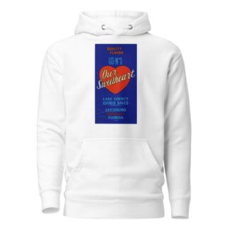 Our Sweetheart – Blue Label Citrus Label by Anonymous Hoodie