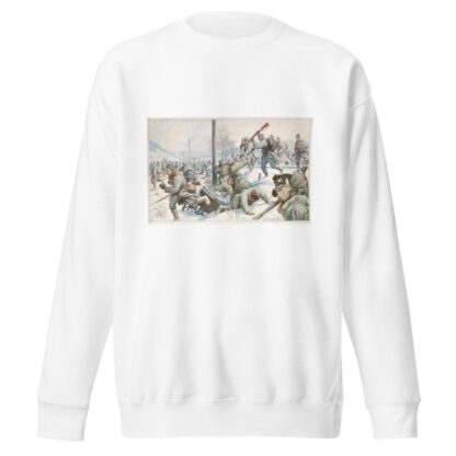 From the battles in the Carpathians, memories from the trenches 3 by Carl Benesch Sweatshirt