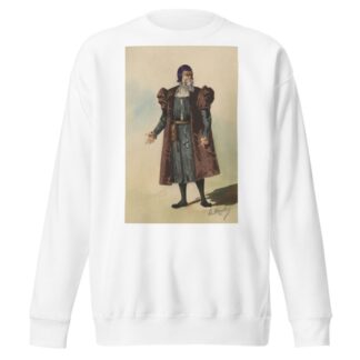 Historical costumes Pl.07 by Charles Bianchini Sweatshirt