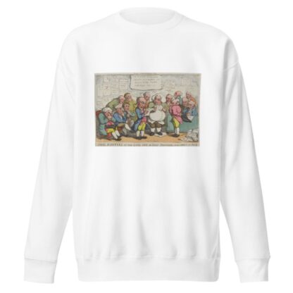 Libel hunters on the look out, or daily examiners of the liberty of the press by Thomas Rowlandson Sweatshirt