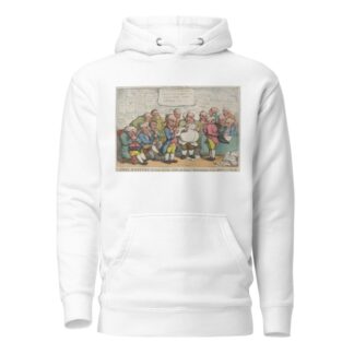 Libel hunters on the look out, or daily examiners of the liberty of the press by Thomas Rowlandson Hoodie