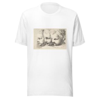 Three children’s heads by Wenceslaus Hollar T-Shirt