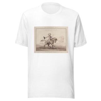 A Minuet Dancer !! by Thomas Rowlandson T-Shirt