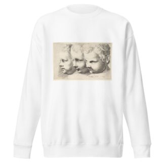 Three children’s heads by Wenceslaus Hollar Sweatshirt