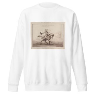 A Minuet Dancer !! by Thomas Rowlandson Sweatshirt