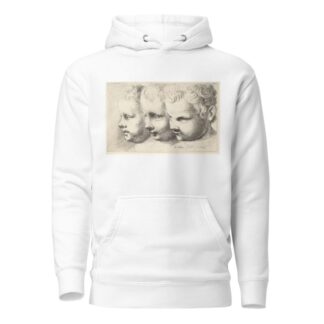 Three children’s heads by Wenceslaus Hollar Hoodie