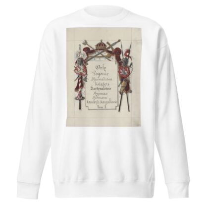Herby Rzeczypospolitej Polskiej i W. X. Litewskiego. T. 1 Pl.001 by Boleslaw Starzyński Sweatshirt