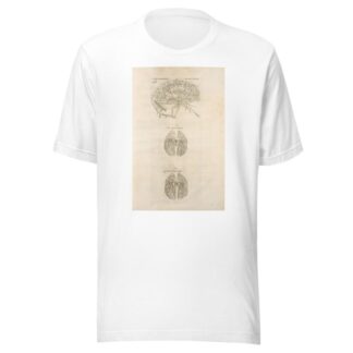 Sixta fig; Venarum panter acarterum Carebri senem explicat – Ven & arterialis delineatio – Arteria venalis processvs by Thomas Geminus T-Shirt