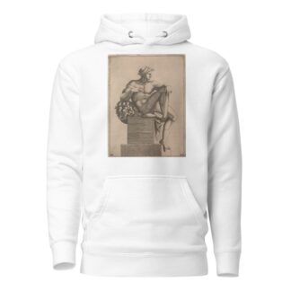 Male Nude from Panel of ‘God Separating Light from Dark’ by Adamo Scultori Hoodie