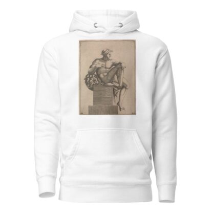 Male Nude from Panel of ‘God Separating Light from Dark’ by Adamo Scultori Hoodie