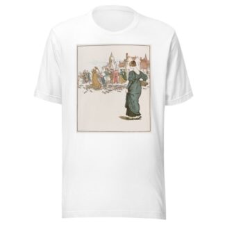 The Pied Piper of Hamelin Pl 15 by Kate Greenaway T-Shirt