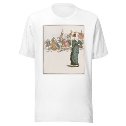 The Pied Piper of Hamelin Pl 15 by Kate Greenaway T-Shirt