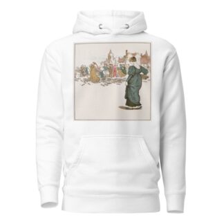 The Pied Piper of Hamelin Pl 15 by Kate Greenaway Hoodie