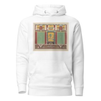 The most beautiful walls in Pompeii Pl.16 by Victor Steeger Hoodie