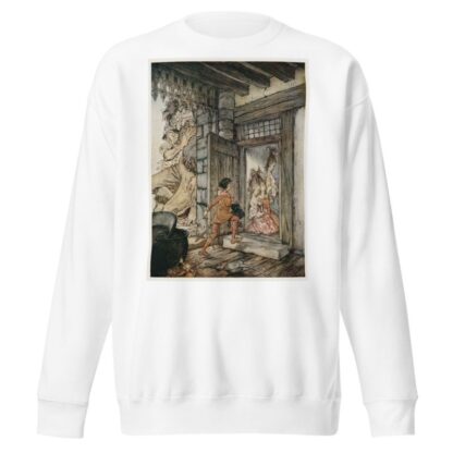 Taking the keys of the castle, Jack unlocked all the doors by Arthur Rackham Sweatshirt