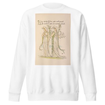 Flora’s feast; A masque of flowers Pl.25 by Walter Crane Sweatshirt