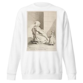 The Charming Doll by Edmé Bouchardon Sweatshirt